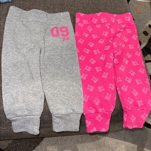 Aeropostale Pink Graphic Leggings
